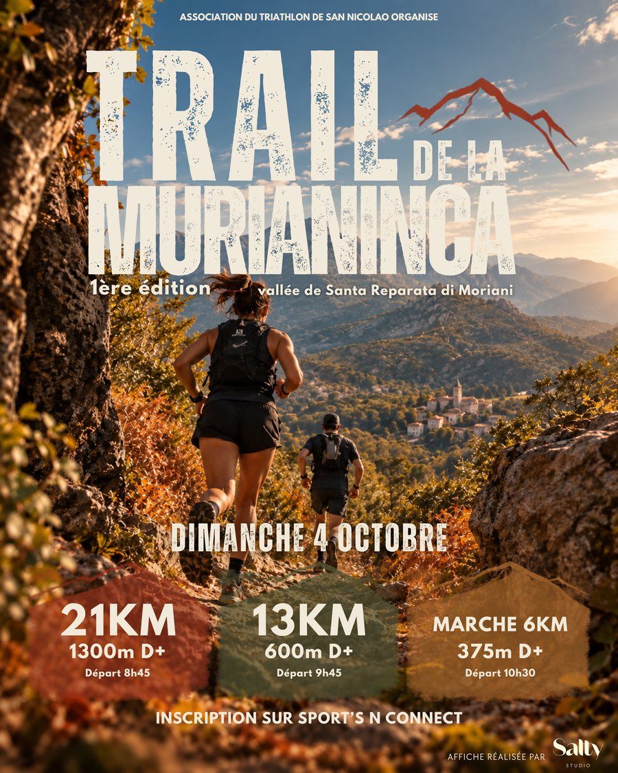 Affiche du Trail de la Murianinca