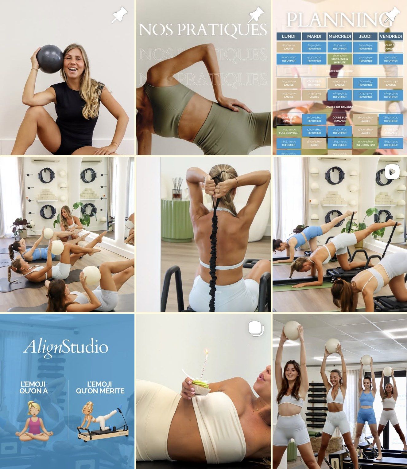 Extrait du compte Instagram d’Align Studio