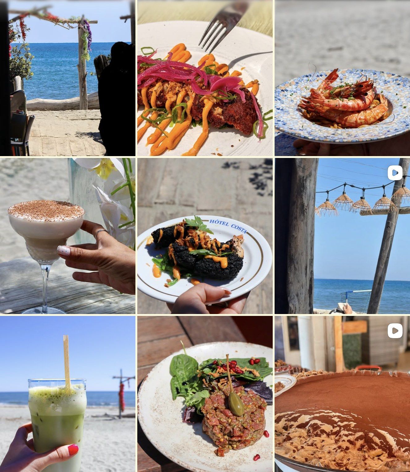 Extrait du compte Instagram de Chez Costa